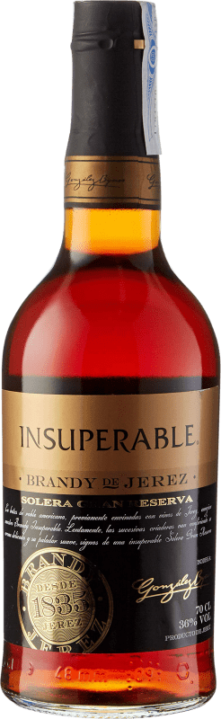 26,95 € Бесплатная доставка | Бренди González Byass Insuperable Испания 70 cl