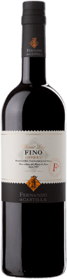 14,95 € Envio grátis | Vinho Generoso Fortificado Fernando de Castilla Dry — Seco Clássico D.O. Jerez-Xérès-Sherry Andalucía y Extremadura Espanha Palomino Fino 75 cl