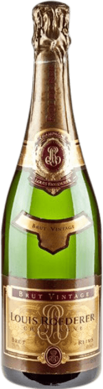 106,95 € 免费送货 | 白起泡酒 Louis Roederer Vintage 香槟 大储备 A.O.C. Champagne 法国 Pinot Black, Chardonnay 瓶子 75 cl