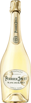 96,95 € 送料無料 | 白のスパークリングワイン Perrier-Jouët Brut — ブリュット Blanc de Blancs A.O.C. Champagne フランス Chardonnay — シャルドネ 75 cl