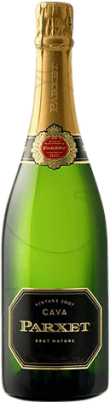 35,95 € 送料無料 | 白のスパークリングワイン Parxet Brut Nature — ブリュット・ナチュール レセルバ D.O. Cava カタロニア スペイン Macabeo — マカベオ, Parellada — パレリャーダ, Pansa — パンサ マグナムボトル 1,5 L