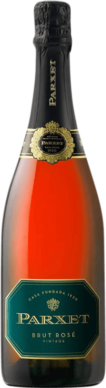 18,95 € Envío gratis | Espumoso rosado Parxet Rosé Brut Reserva D.O. Cava Cataluña España Pinot Negro Botella 75 cl