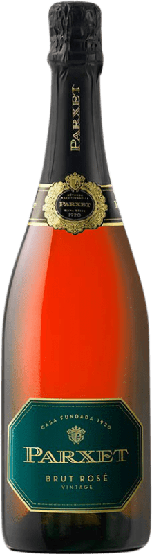 17,95 € 免费送货 | 玫瑰气泡酒 Parxet Rosé 香槟 预订 D.O. Cava 加泰罗尼亚 西班牙 Pinot Black 瓶子 75 cl