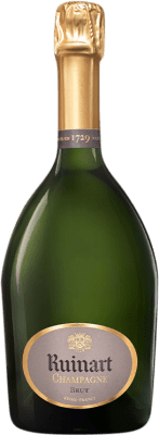75,95 € 送料無料 | 白スパークリングワイン Ruinart Brut グランド・リザーブ A.O.C. Champagne フランス ボトル 75 cl
