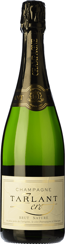 77,95 € Envoi gratuit | Vin Mousseux Blanc Tarlant Zero Brut Nature Grande Réserve A.O.C. Champagne France Pinot Noir, Chardonnay, Pinot Meunier Bouteille 75 cl