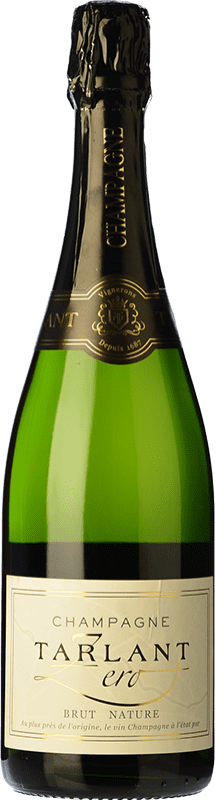 75,95 € Kostenloser Versand | Weißer Sekt Tarlant Zero Brut Natur Große Reserve A.O.C. Champagne Frankreich Spätburgunder, Chardonnay, Pinot Meunier Flasche 75 cl