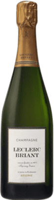 69,95 € Бесплатная доставка | Белое игристое Leclerc Briant брют Резерв A.O.C. Champagne Франция Pinot Black, Chardonnay, Pinot Meunier бутылка 75 cl