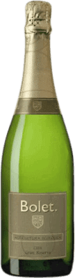 11,95 € 送料無料 | 白スパークリングワイン Bolet Ecológico ブルットの自然 グランド・リザーブ D.O. Cava カタロニア スペイン Macabeo, Xarel·lo, Parellada ボトル 75 cl