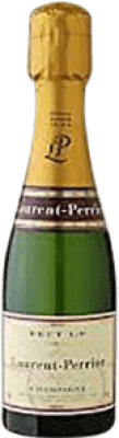 25,95 € Kostenloser Versand | Weißer Sekt Laurent Perrier Brut — Herb Große Reserve — Lange Reifung A.O.C. Champagne Frankreich Pinot Noir — Spätburgunder, Chardonnay, Pinot Meunier — Schwarzriesling Kleine Flasche 20 cl