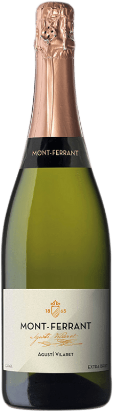 24,95 € 免费送货 | 白起泡酒 Mont-Ferrant Agusti-Vilaret 香槟 预订 D.O. Cava 加泰罗尼亚 西班牙 Macabeo, Xarel·lo, Chardonnay, Parellada 瓶子 75 cl