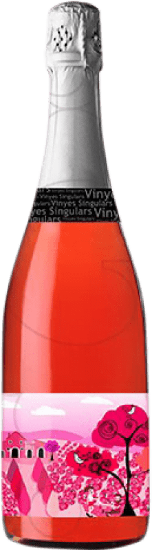 15,95 € 免费送货 | 玫瑰气泡酒 Vinyes Singulars Al Rosa que l'amor s'hi posa 加泰罗尼亚 西班牙 Monastrell, Macabeo, Xarel·lo 瓶子 75 cl
