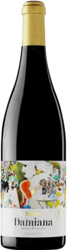 10,95 € Free Shipping | Red wine Mestres Damiana Aged D.O. Penedès Catalonia Spain Syrah, Grenache, Mazuelo, Carignan Bottle 75 cl