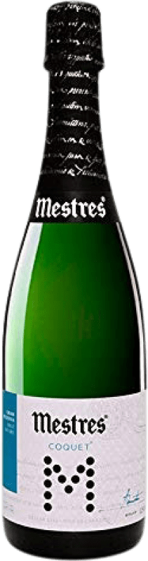 29,95 € 免费送货 | 白起泡酒 Mestres Coquet Brut Nature 大储备 D.O. Cava 加泰罗尼亚 西班牙 Macabeo, Xarel·lo, Parellada 瓶子 Magnum 1,5 L