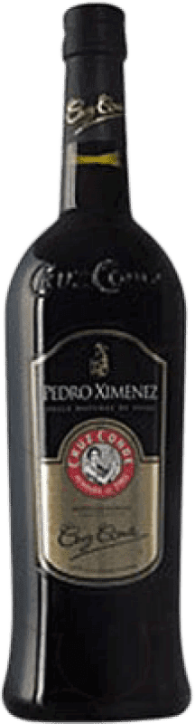 7,95 € Kostenloser Versand | Verstärkter Wein Cruz Conde D.O. Montilla-Moriles Andalucía y Extremadura Spanien Pedro Ximénez Flasche 75 cl