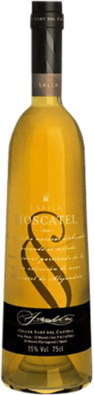 8,95 € Kostenloser Versand | Verstärkter Wein Sort del Castell J. Salla Katalonien Spanien Muscat Flasche 75 cl