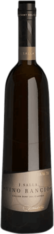 8,95 € 免费送货 | 强化酒 Sort del Castell J. Salla Ranci 加泰罗尼亚 西班牙 Grenache, Grenache White, Macabeo 瓶子 75 cl
