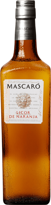 24,95 € Kostenloser Versand | Triple Sec Mascaró Spanien 70 cl Naranja — Orange