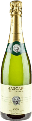 18,95 € Envio grátis | Espumante Branco Mascaró Brut Nature — Bruto Natural Reserva D.O. Cava Catalunha Espanha Macabeo, Parellada 75 cl