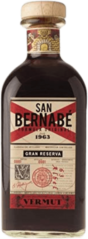13,95 € Envío gratis | Vermut Albeldense San Bernabé Rojo Tinto Gran Reserva España 1 L