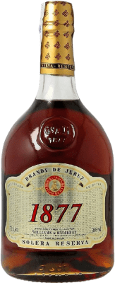19,95 € Spedizione Gratuita | Brandy Williams & Humbert 1877 Solera Riserva Spagna 70 cl