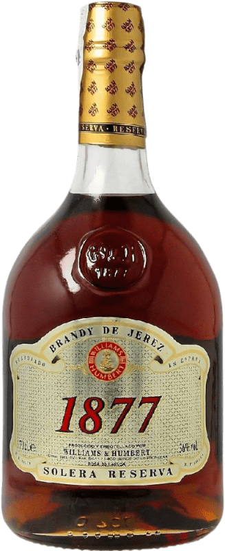 14,95 € Kostenloser Versand | Brandy Williams & Humbert 1877 Solera Reserve Spanien Flasche 70 cl
