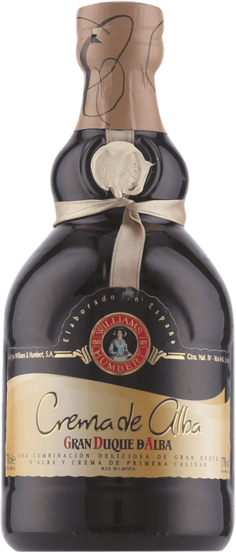 15,95 € Envío gratis | Crema de Licor Williams & Humbert Alba Gran Duque de Alba España Botella 70 cl