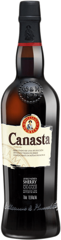 10,95 € 免费送货 | 甜酒 Williams & Humbert Canasta Cream D.O. Jerez-Xérès-Sherry Andalucía y Extremadura 西班牙 Palomino Fino, Pedro Ximénez 瓶子 75 cl