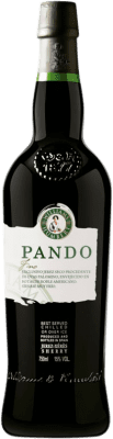 9,95 € Free Shipping | Fortified wine Williams & Humbert Pando Fino D.O. Jerez-Xérès-Sherry Andalucía y Extremadura Spain Palomino Fino Bottle 75 cl