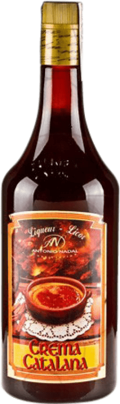 15,95 € Free Shipping | Cream Liqueur Antonio Nadal Túnel Crema Catalana Spain Bottle 1 L