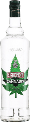 17,95 € Kostenloser Versand | Wodka Antonio Nadal Rushkinoff Cannabis Spanien Flasche 1 L