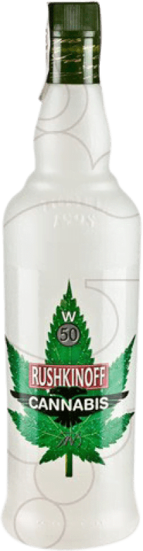 11,95 € Free Shipping | Vodka Antonio Nadal Rushkinoff Cannabis Spain Missile Bottle 1 L