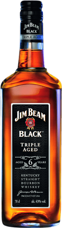 28,95 € Envío gratis | Whisky Blended Suntory Jim Beam Black Reserva Estados Unidos Botella 70 cl