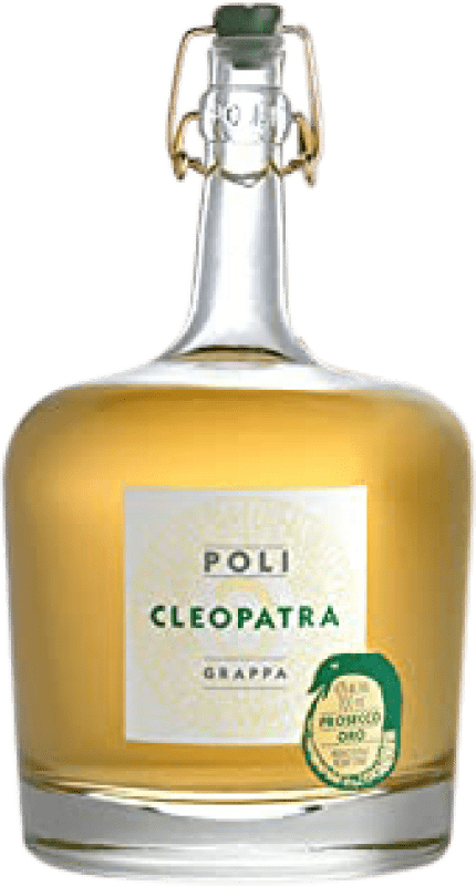 37,95 € Бесплатная доставка | Граппа Poli Cleopatra Oro D.O.C. Prosecco Италия бутылка 70 cl