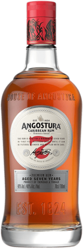 29,95 € Envío gratis | Ron Angostura Gran Añejo Trinidad y Tobago 7 Años 70 cl