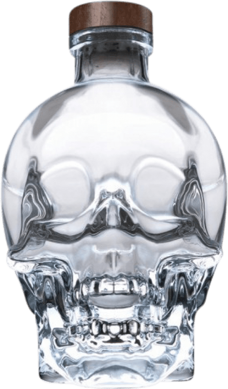 139,95 € Spedizione Gratuita | Vodka Brockmans Crystal Head Calavera — Teschio Canada Bottiglia Speciale 1,75 L