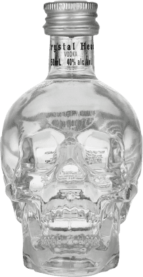 8,95 € Spedizione Gratuita | Vodka Brockmans Crystal Head Canada Bottiglia Miniatura 5 cl