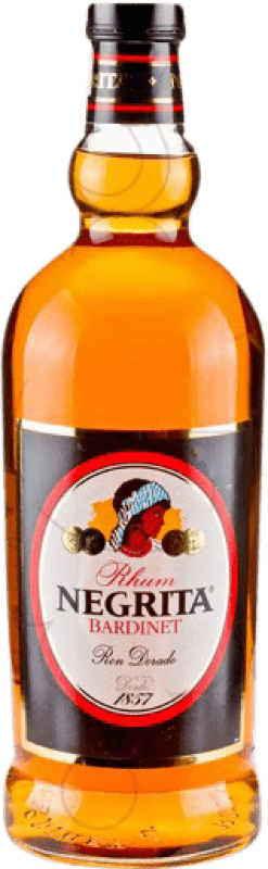 34,95 € 免费送货 | 朗姆酒 Bardinet Negrita Añejo 多明尼加共和国 特别的瓶子 2 L