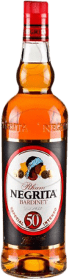 24,95 € Kostenloser Versand | Rum Bardinet Negrita Dorado 50º Intenso Añejo Dominikanische Republik Flasche 1 L
