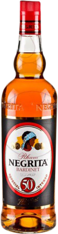 19,95 € 免费送货 | 朗姆酒 Bardinet Negrita Dorado 50º Intenso Añejo 多明尼加共和国 瓶子 1 L