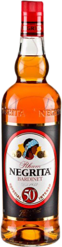 24,95 € Envoi gratuit | Rhum Bardinet Negrita Dorado 50º Intenso Añejo — Vieux République Dominicaine Bouteille 1 L