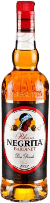 14,95 € 免费送货 | 朗姆酒 Bardinet Negrita 50º Dorado — 金色 Añejo — 陈年 多明尼加共和国 70 cl Intenso — 浓烈