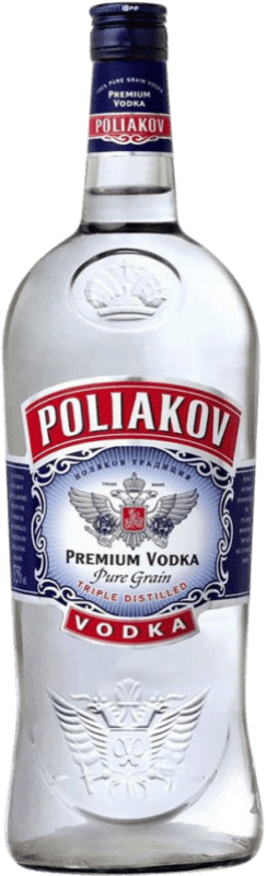 29,95 € 送料無料 | ウォッカ Bardinet Poliakov フランス 特別なボトル 2 L