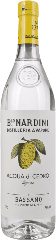 26,95 € Envio grátis | Licores Bortolo Nardini Acqua di Cedro Itália Garrafa 70 cl