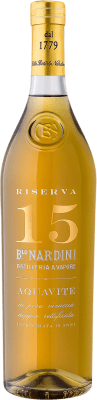 76,95 € Бесплатная доставка | Граппа Bortolo Nardini Италия 15 Лет 70 cl