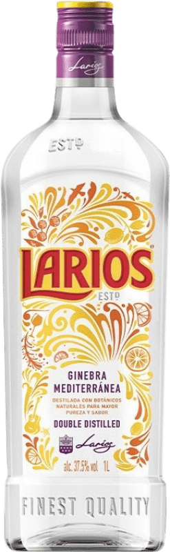 18,95 € Envio grátis | Genever Gin Larios Espanha 1 L