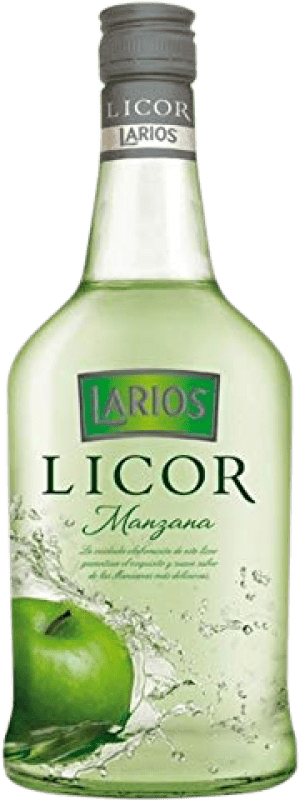 5,95 € Envio grátis | Schnapp Larios Manzana Verde Espanha Garrafa 70 cl