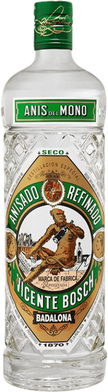 13,95 € Free Shipping | Aniseed Liqueur Del Mono Seco — Dry Spain 70 cl