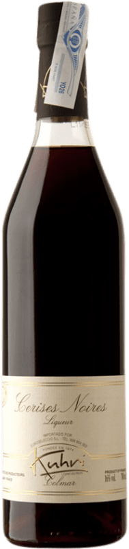 19,95 € Envío gratis | Licores Kuhri Cerises Noires Licor Macerado de Ciruela Francia Botella 70 cl