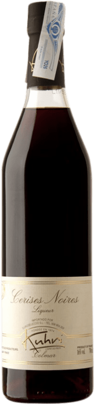 25,95 € Бесплатная доставка | Настоянный ликёр Kuhri Cerises Noires Licor Macerado de Ciruela Франция бутылка 70 cl