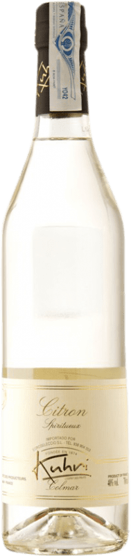 29,95 € Envío gratis | Limoncello Kuhri Citron Licor Macerado de Limóm Francia Botella 70 cl